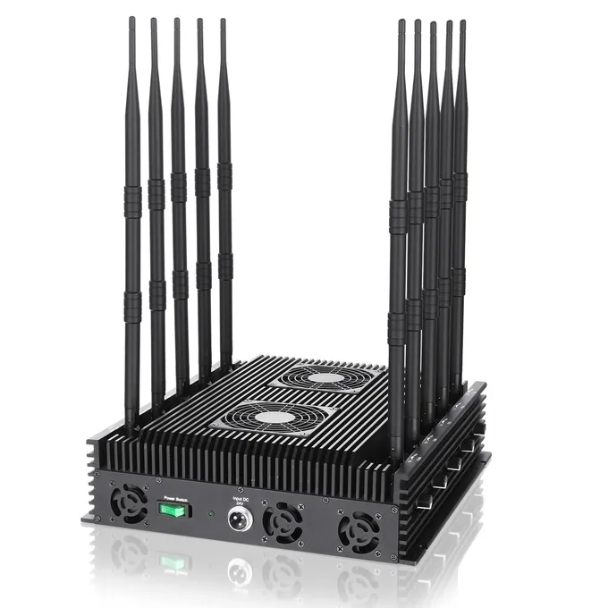 10 antenna network blocker with high gain omnidirectional antennas