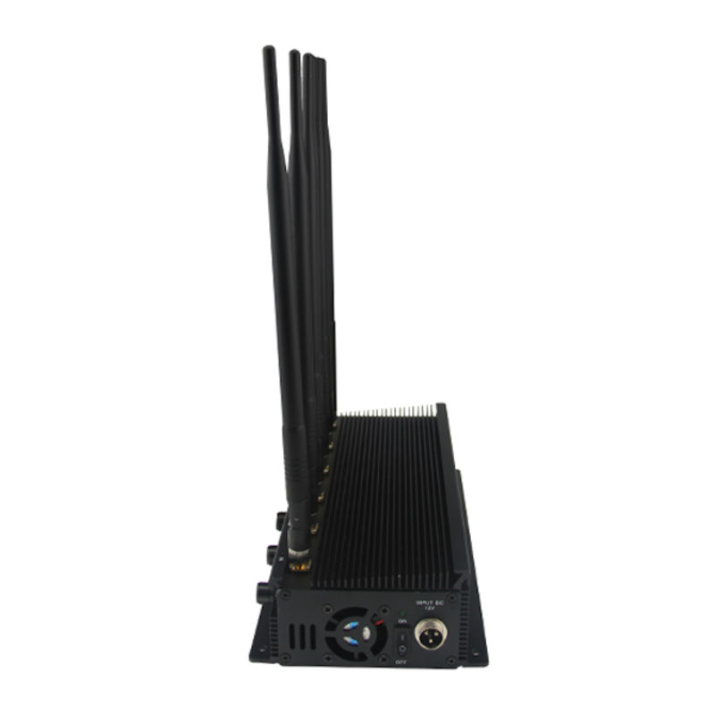 Stationary 6-antenna TV remote control jammers