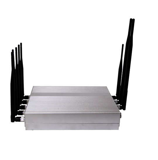 Fixed 8 antenna signal blocker with 25 meter coverage range