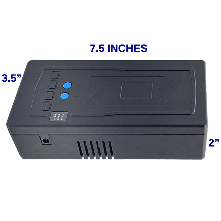 Dimensions of portable wireless signal jammer device