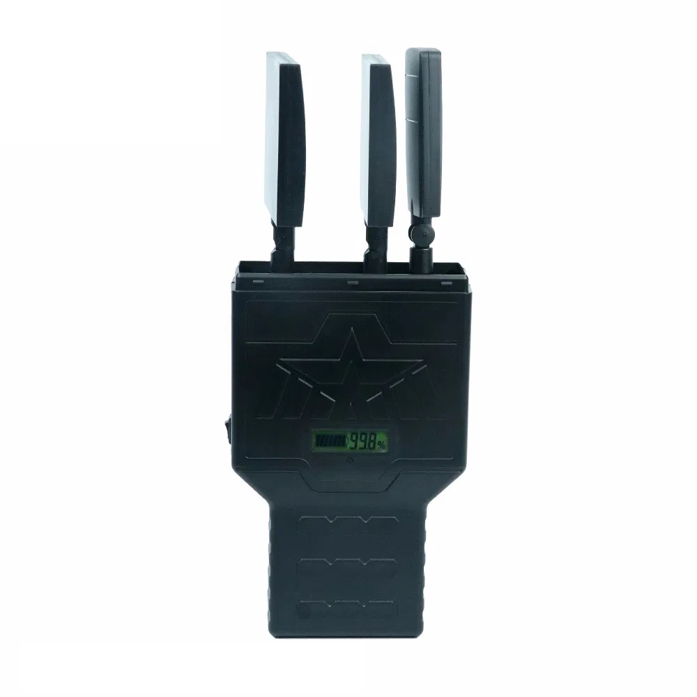 12W network blocker with battery monitoring display