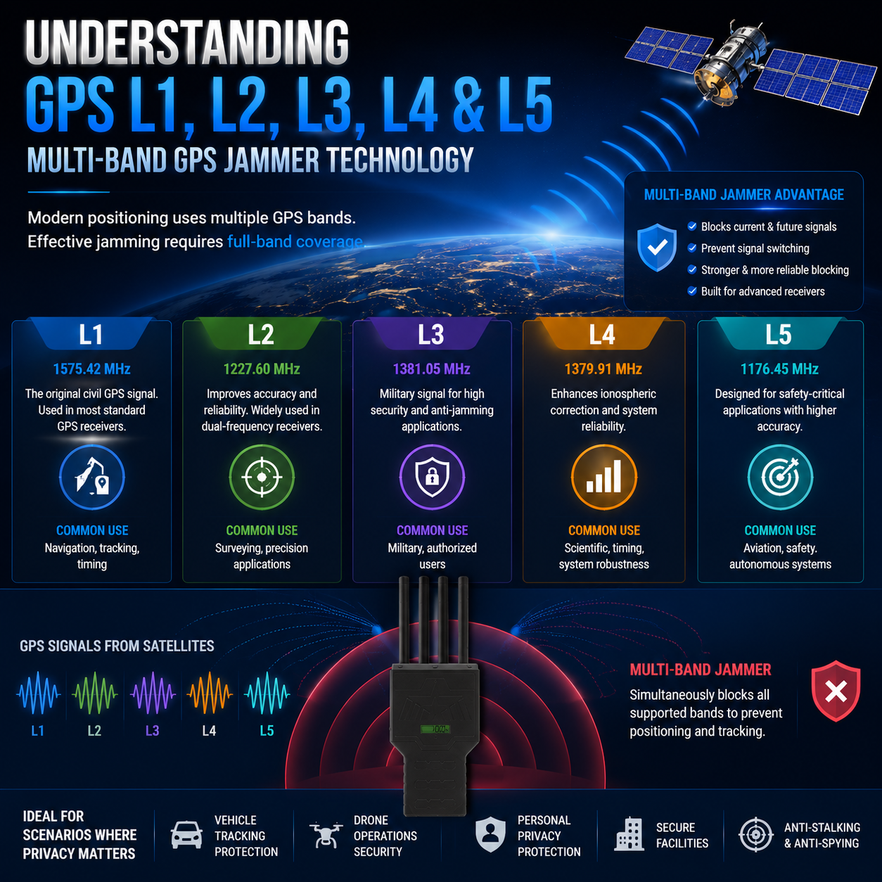 Understanding Multi-Band GPS Siganl Technology